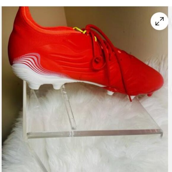 Adidas Copa Sense .3 FG Soccer Cleats Color Red/White Sz 13 - Picture 4 of 4